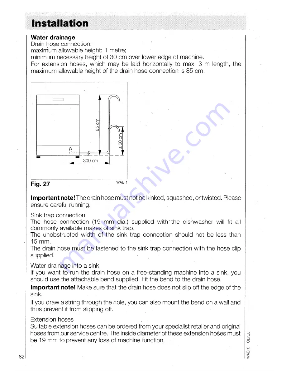 AEG Oko-Favorit 5050 Operating Instructions Manual Download Page 40