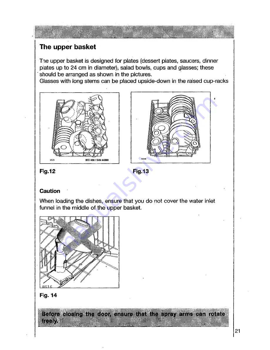 AEG OKO FAVORIT 5450 VI Operating Instructions Manual Download Page 21