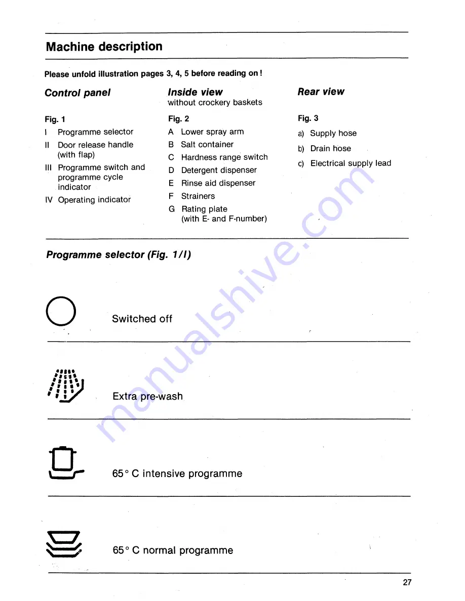 AEG OKO favorit 575 i Opearting Instructions Download Page 7