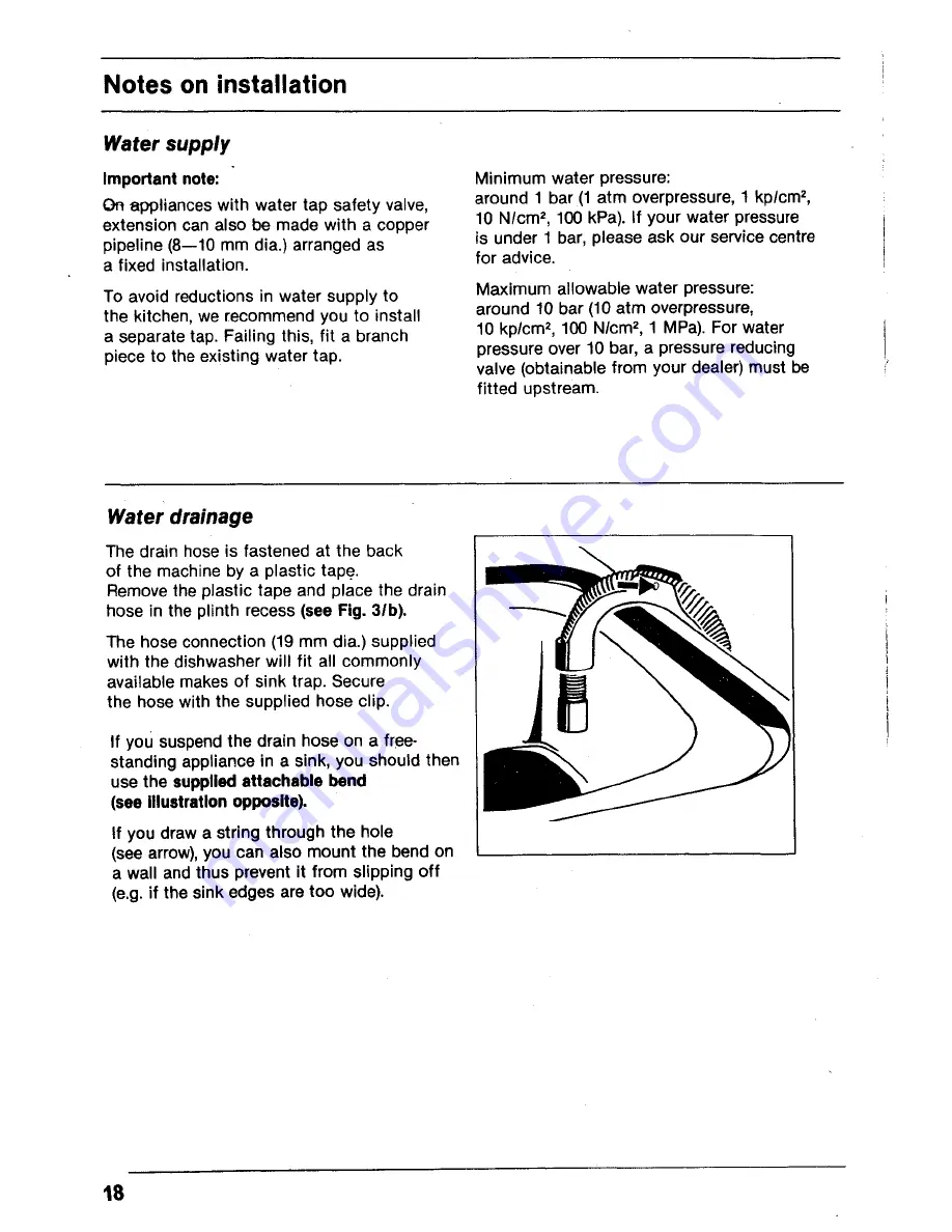 AEG OKO Favorit 575 Operating Instructions Manual Download Page 20