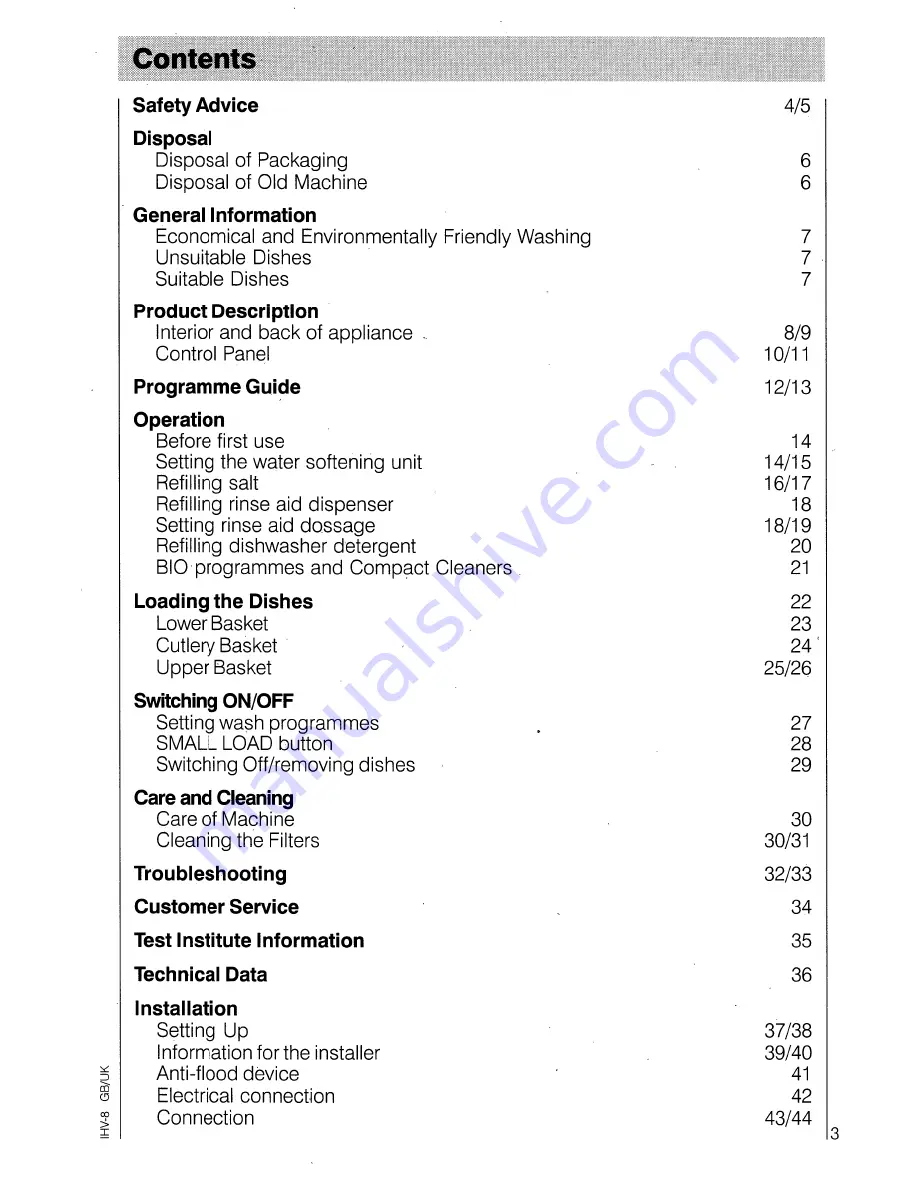 AEG OKO-Favorit 6040 Operating Instructions Manual Download Page 3