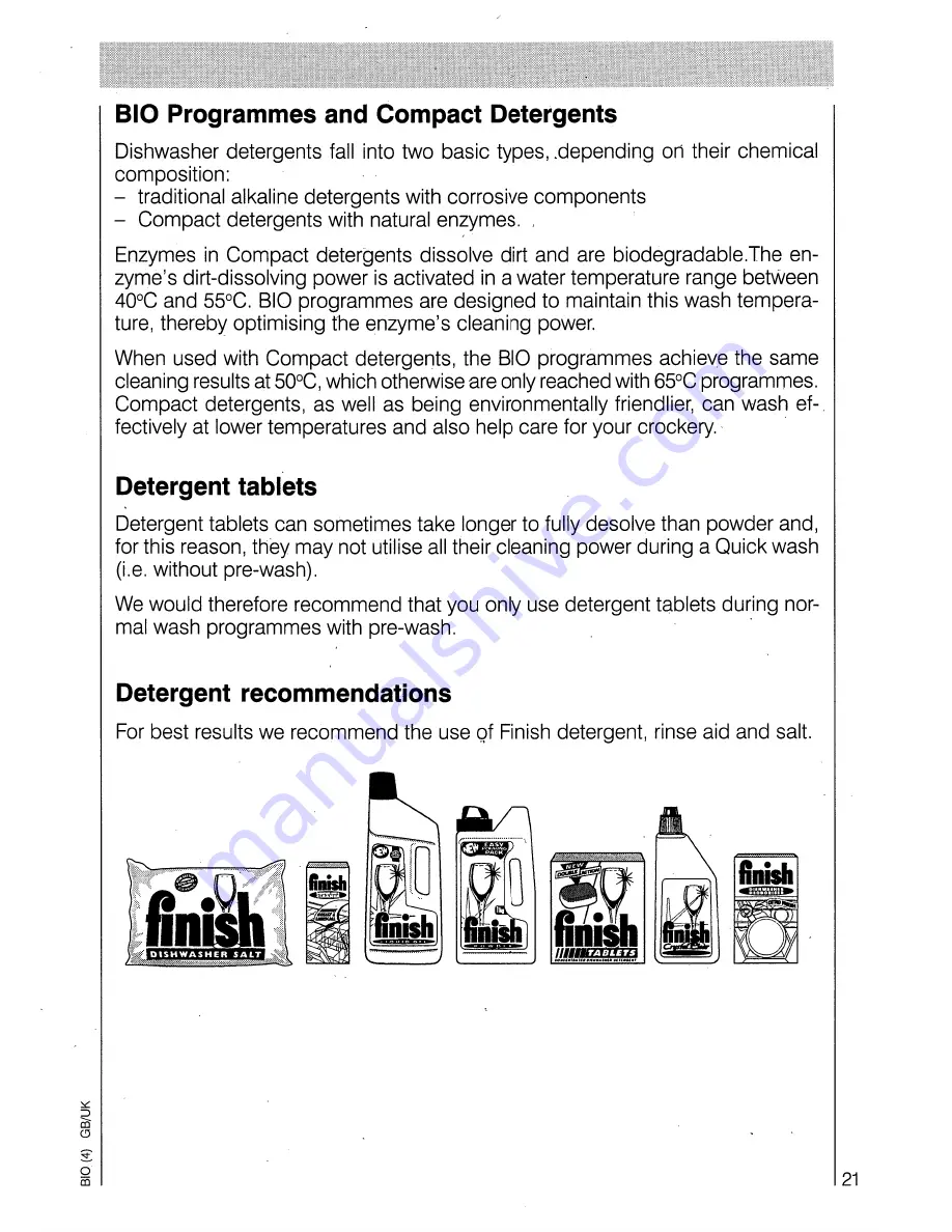 AEG OKO-Favorit 6040 Operating Instructions Manual Download Page 21