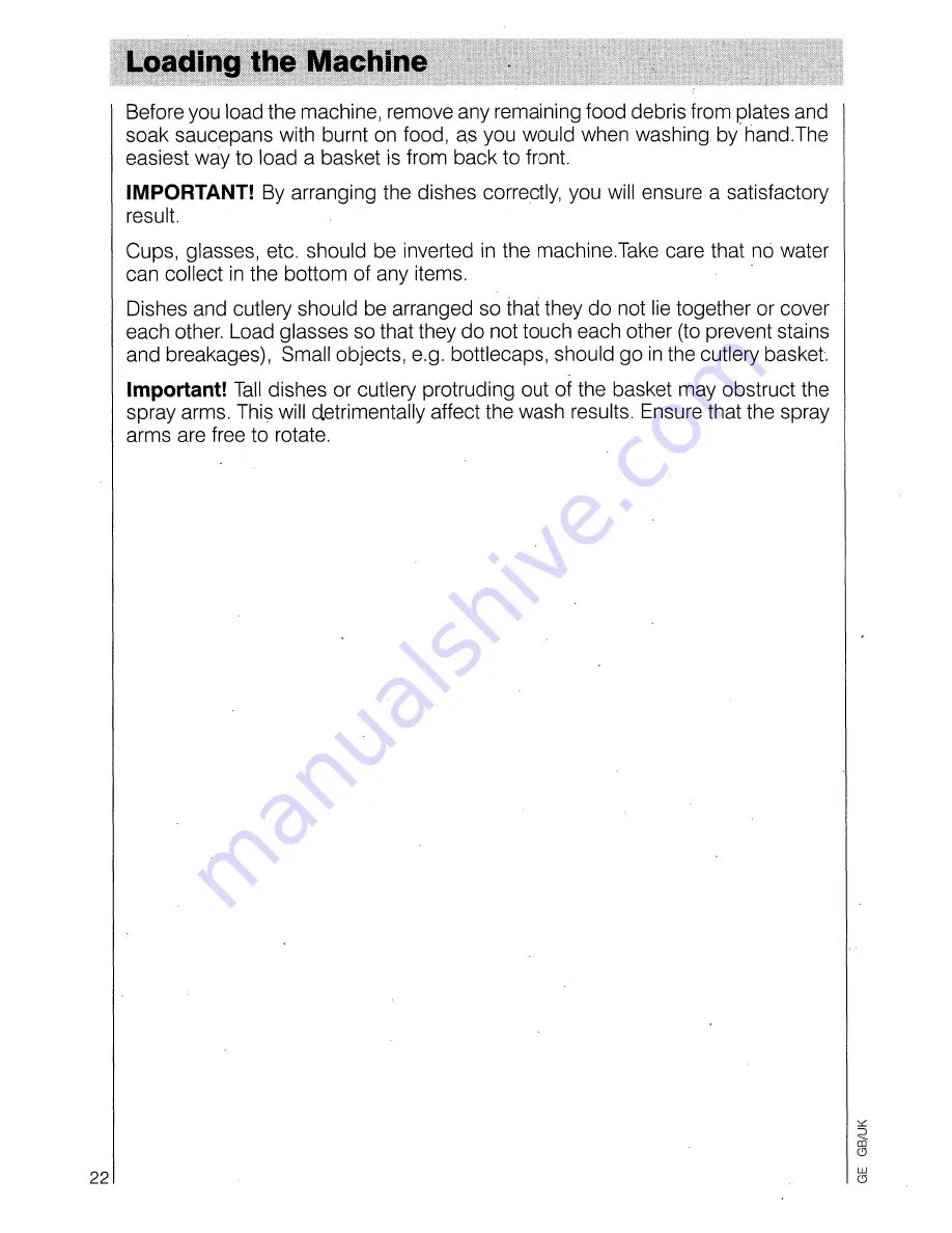 AEG OKO-Favorit 6040 Operating Instructions Manual Download Page 22