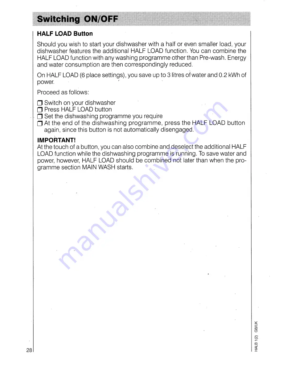 AEG OKO-Favorit 6040 Operating Instructions Manual Download Page 28