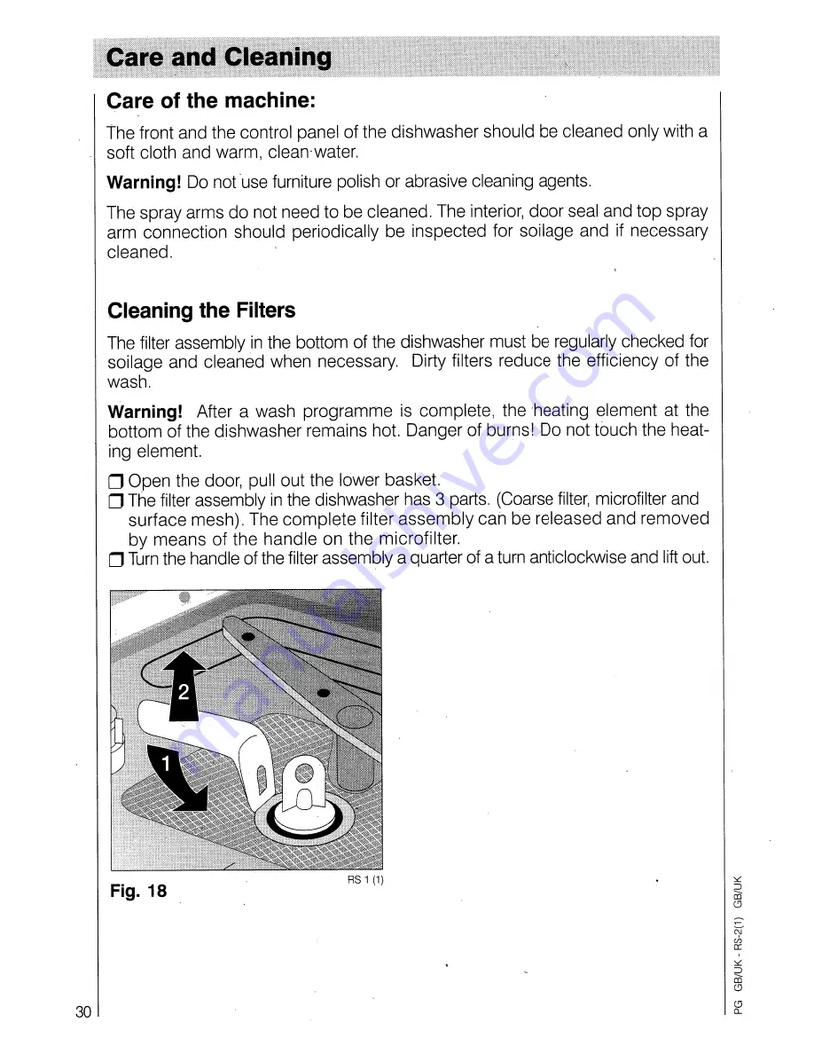 AEG OKO-Favorit 6040 Operating Instructions Manual Download Page 30