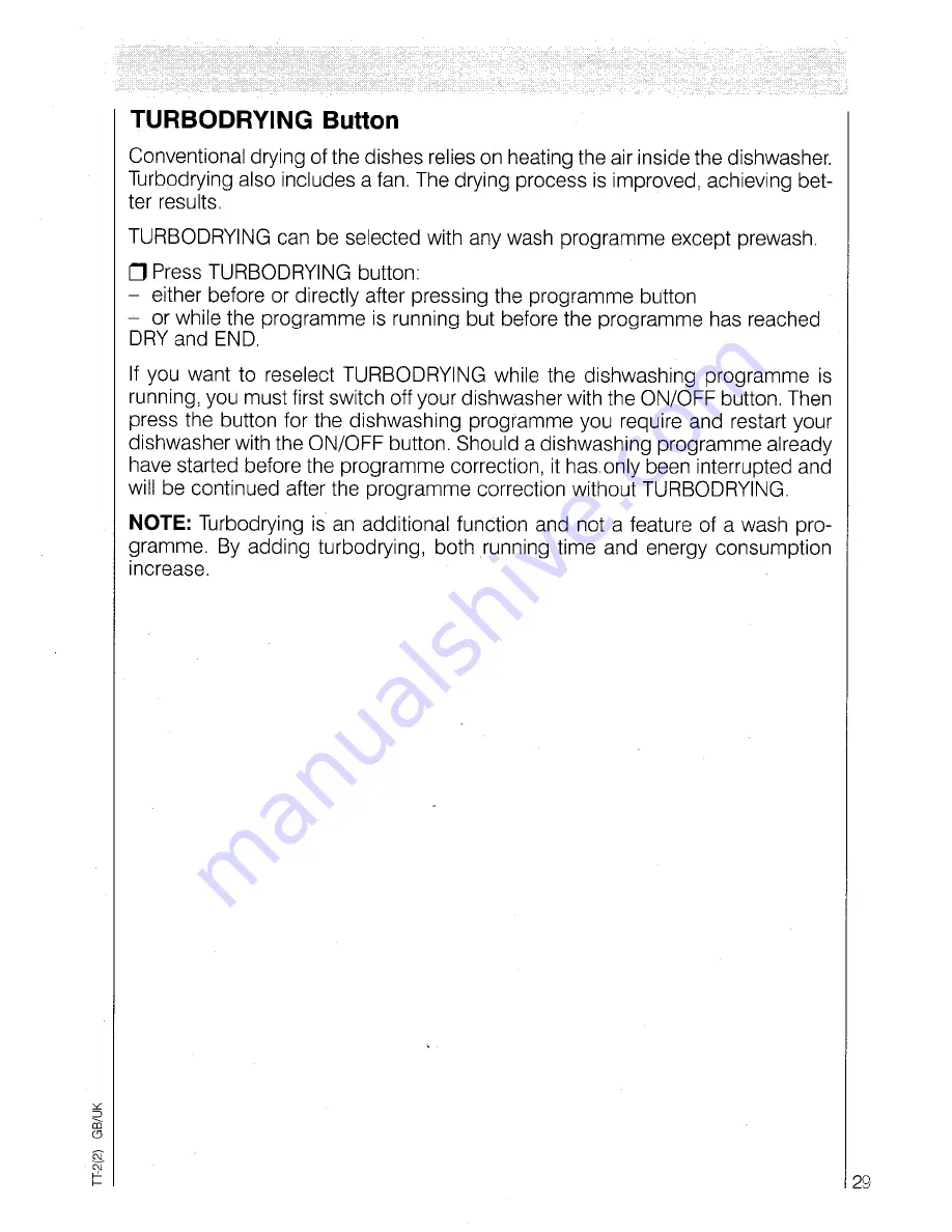 AEG OKO FAVORIT 6069 Operating Instructions Manual Download Page 29