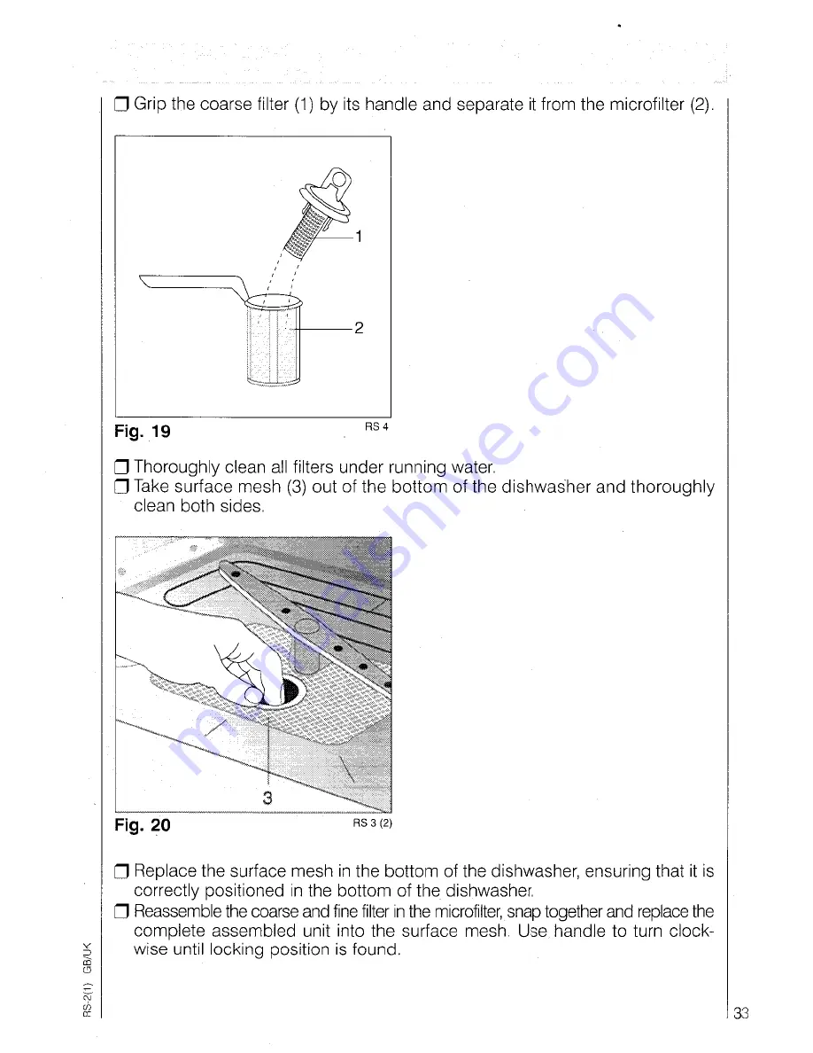 AEG OKO FAVORIT 6069 Operating Instructions Manual Download Page 33