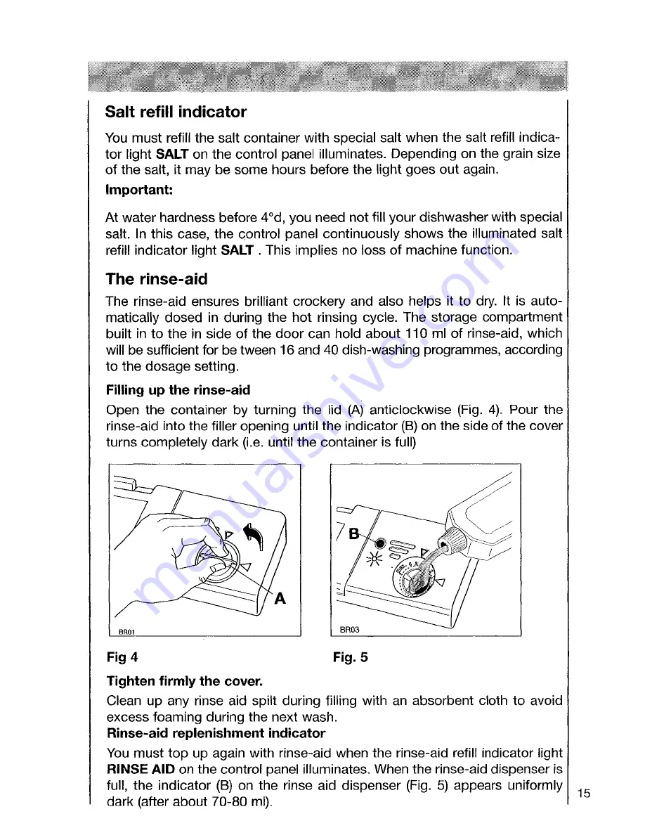 AEG Oko favorit 6470 Operating Instructions Manual Download Page 15