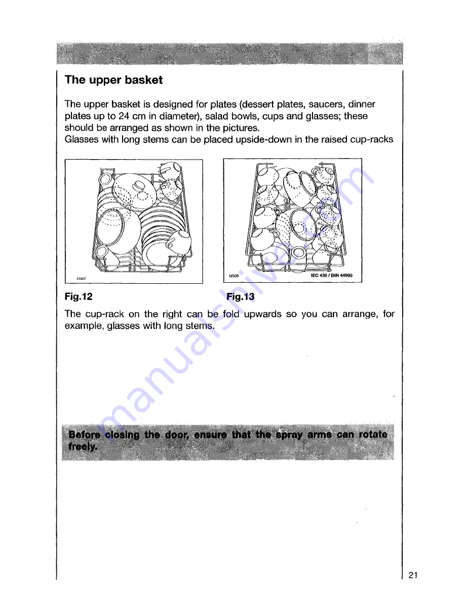 AEG Oko favorit 6470 Operating Instructions Manual Download Page 21