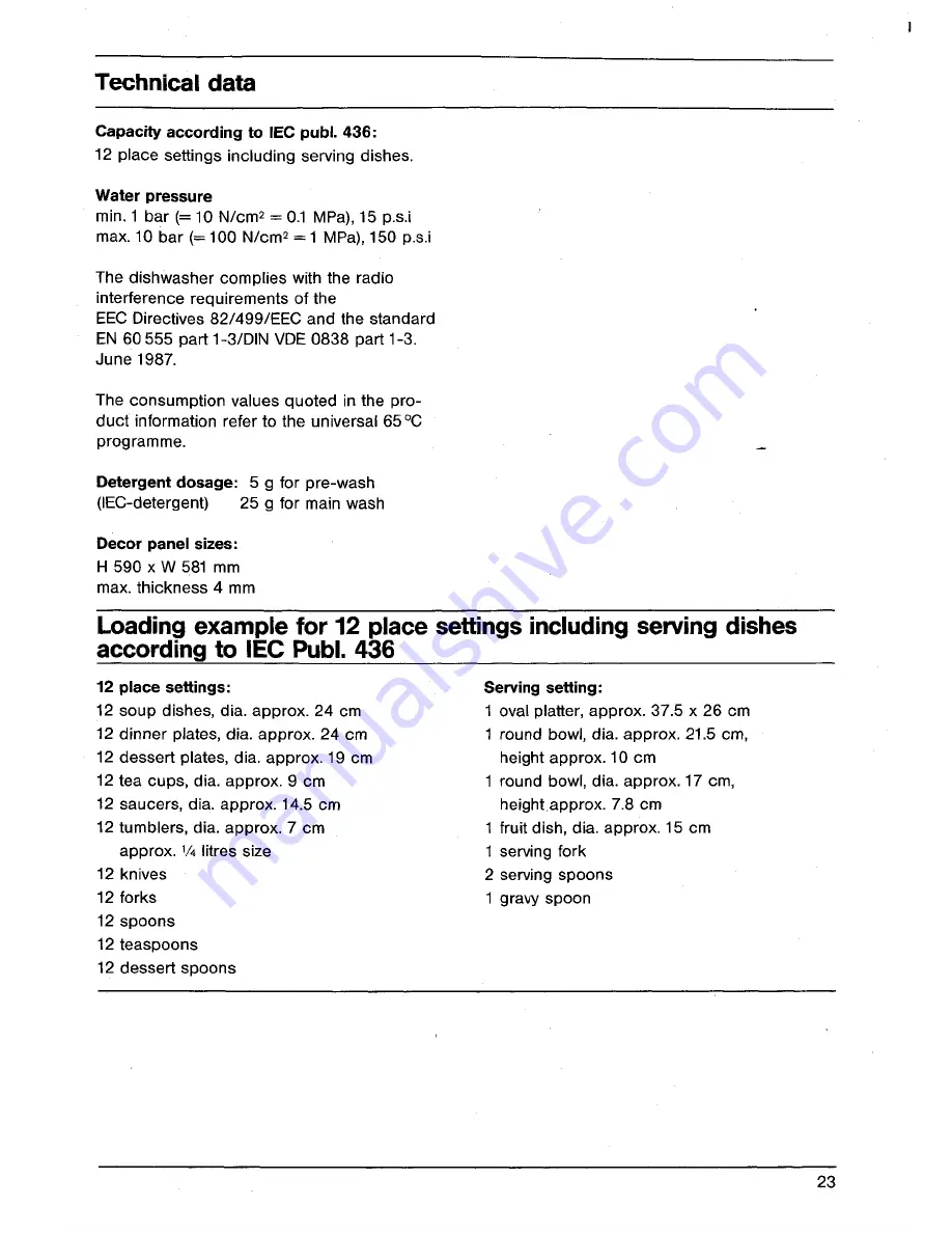 AEG OKO FAVORIT 677 Operating Instructions Manual Download Page 23