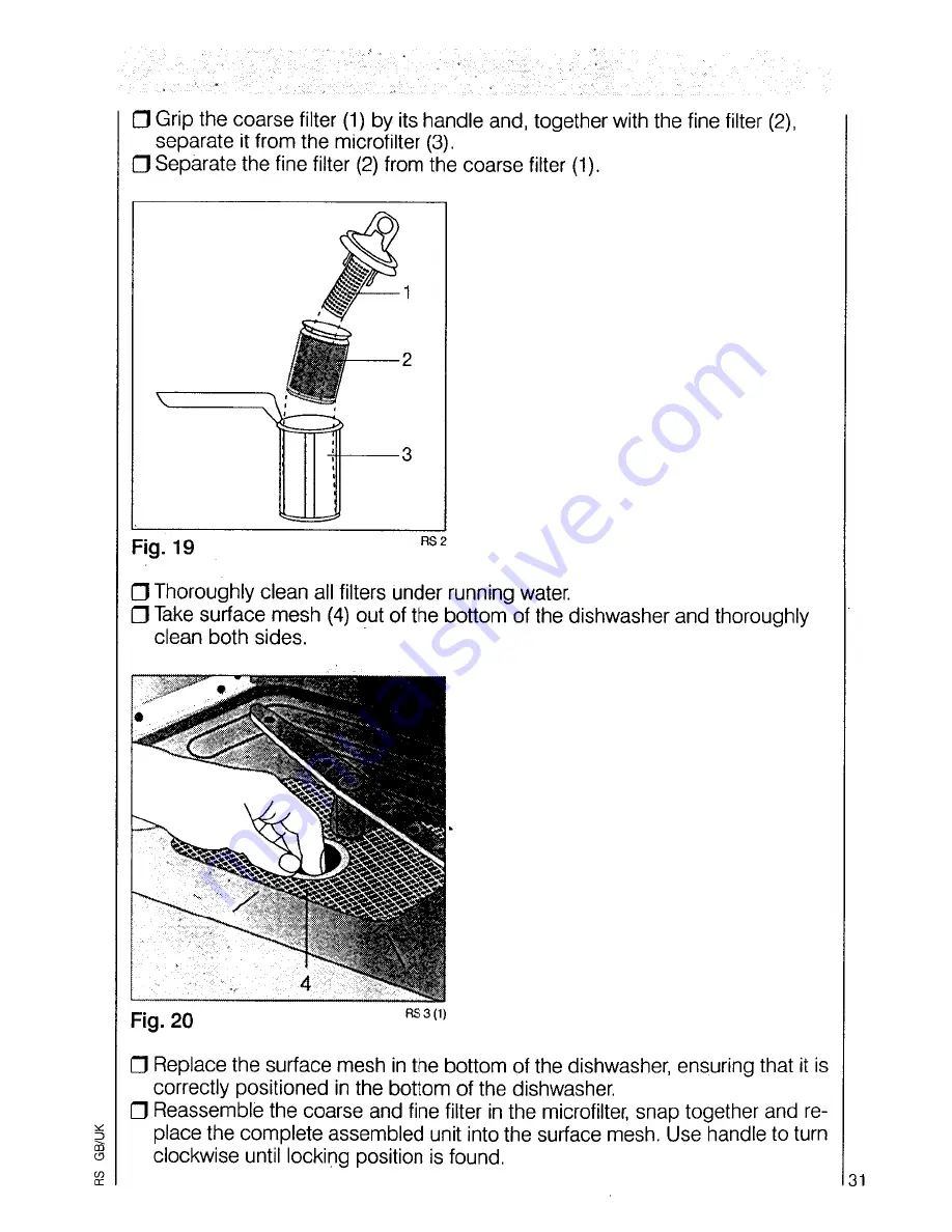 AEG OKO Favorit 7080 Operating Instructions Manual Download Page 31