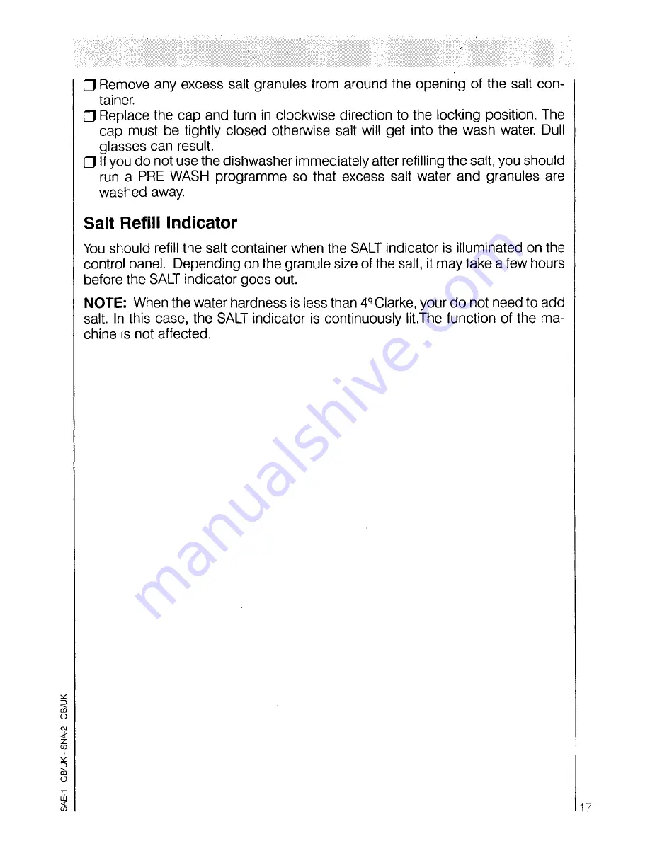 AEG OKO-Favorit 7080 Operating Instructions Manual Download Page 17