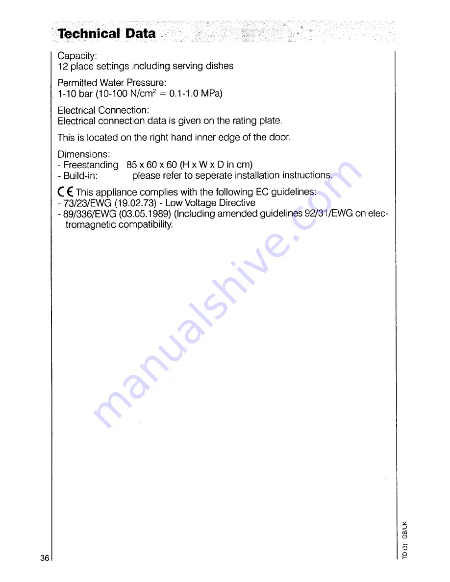 AEG OKO-Favorit 7080 Operating Instructions Manual Download Page 36