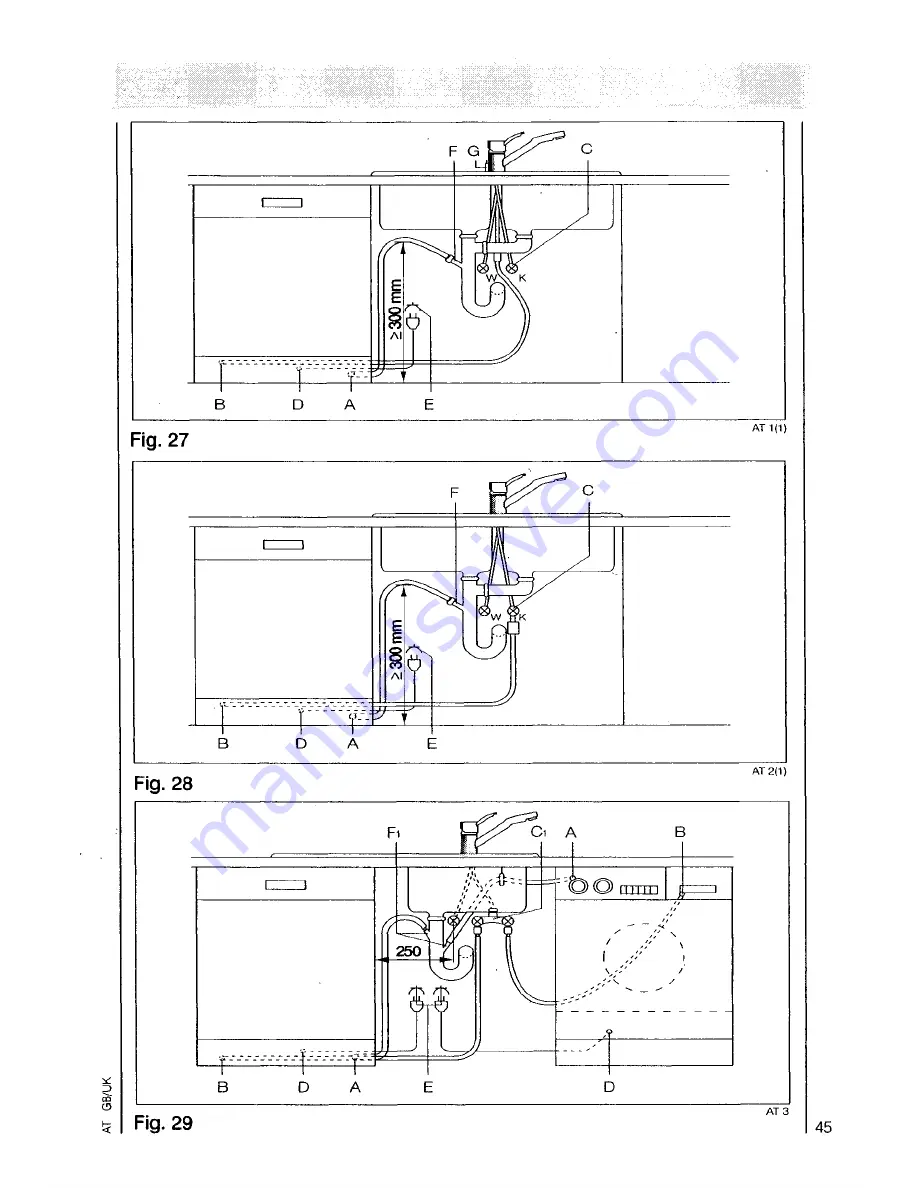 AEG oko favorit 8080 Operating Instructions Manual Download Page 45