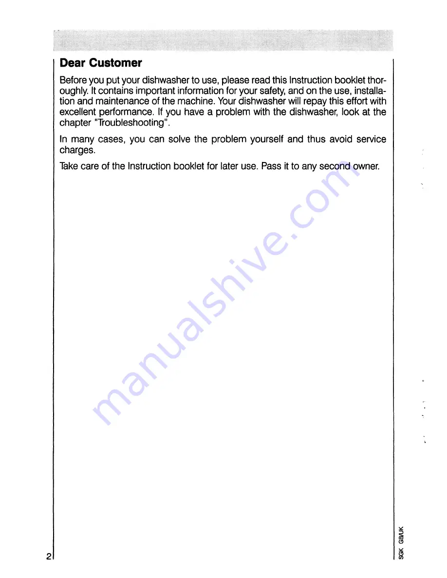 AEG oko favorit 8081 Operating Instructions Manual Download Page 2