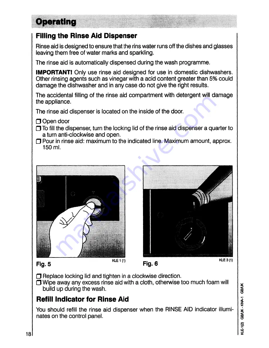 AEG oko favorit 8081 Operating Instructions Manual Download Page 18