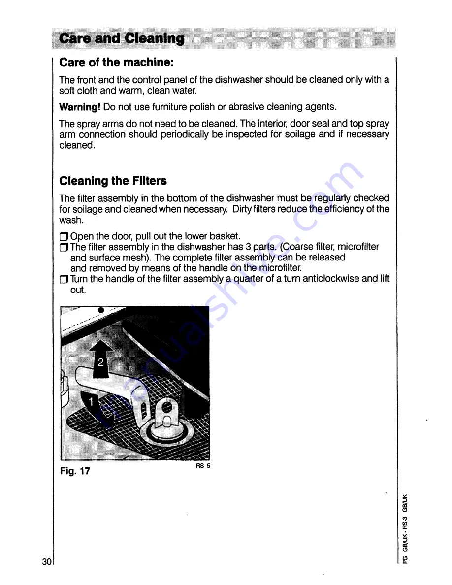 AEG oko favorit 8081 Operating Instructions Manual Download Page 30