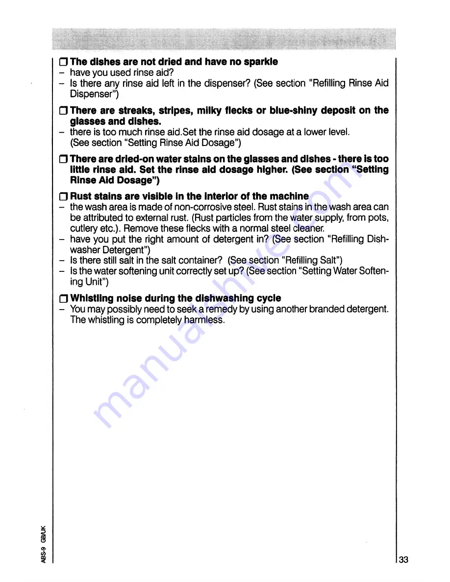 AEG oko favorit 8081 Operating Instructions Manual Download Page 33