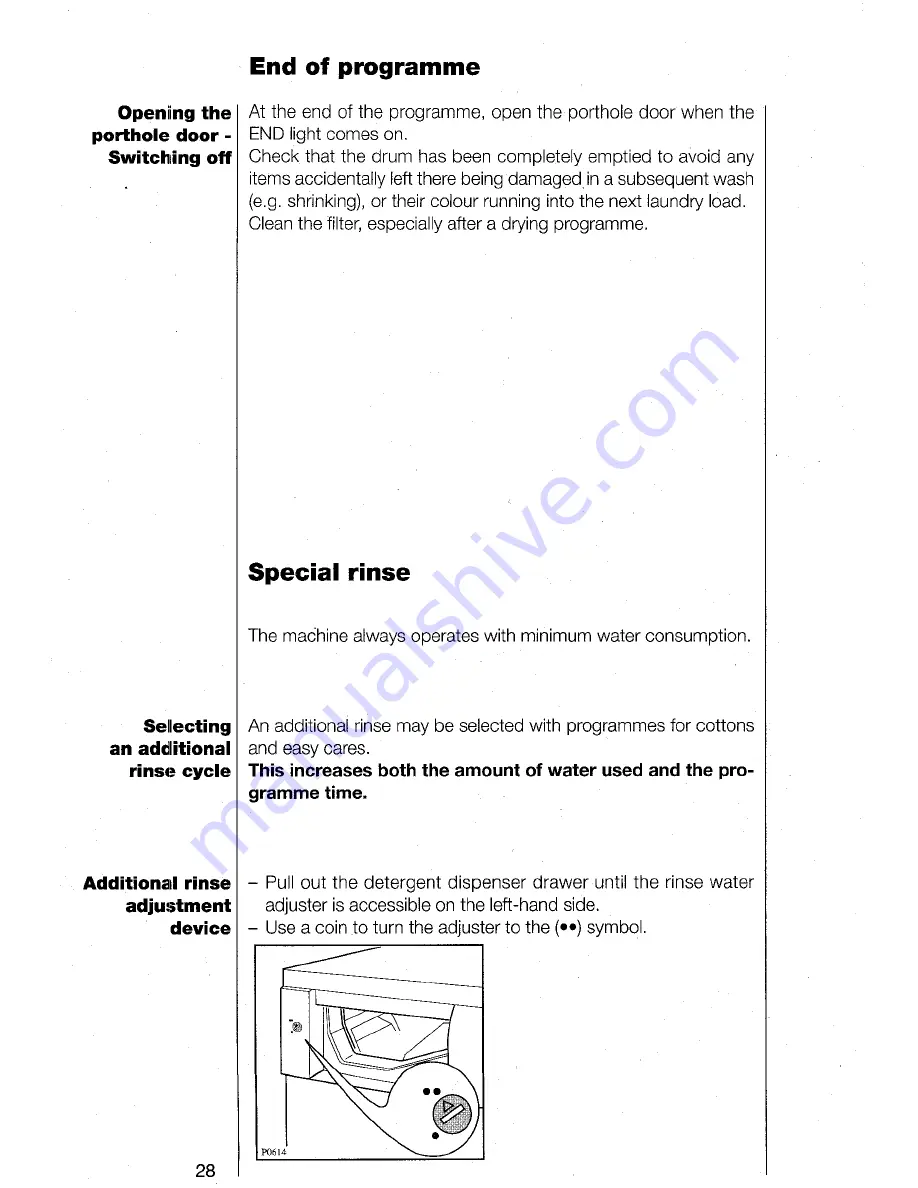 AEG OKO-Lavamat 1480 User Instructions Download Page 28