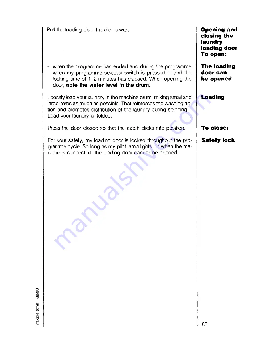 AEG OKO-Lavamat 605 Electronic Operating Instructions Manual Download Page 13