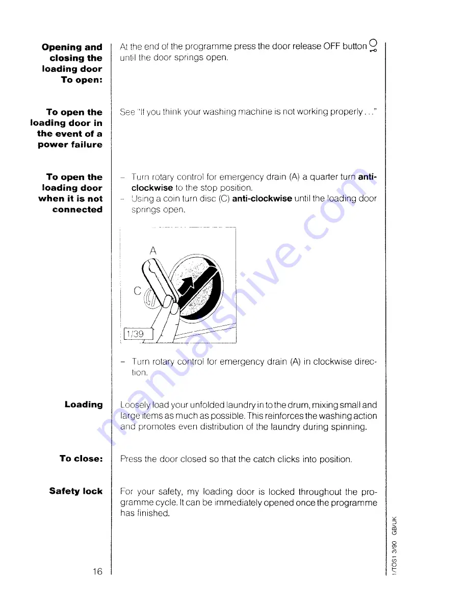 AEG oko lawamat 625 sensortronic Operating Instructions Manual Download Page 16