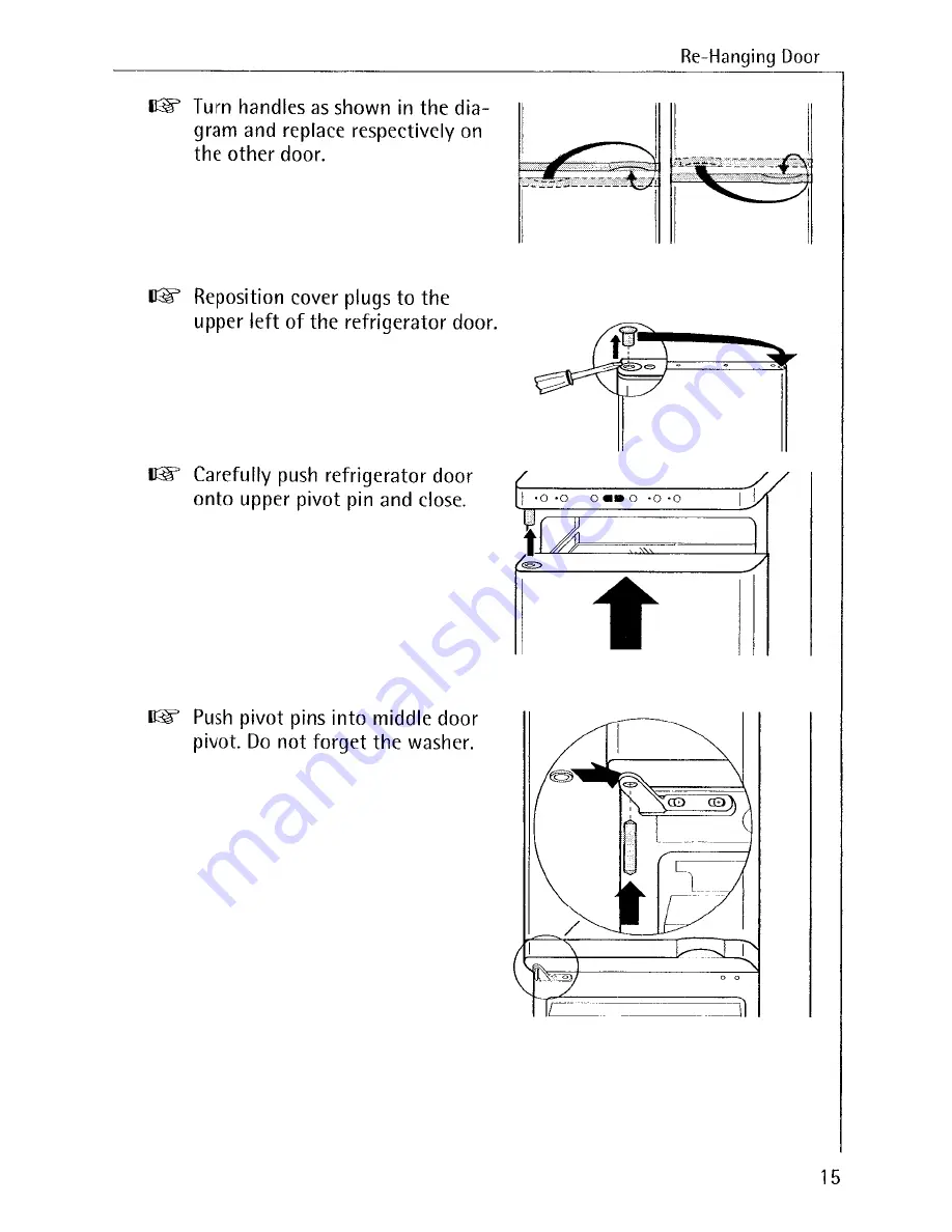 AEG OKO Santo Super 3473KG Operating Instructions Manual Download Page 15