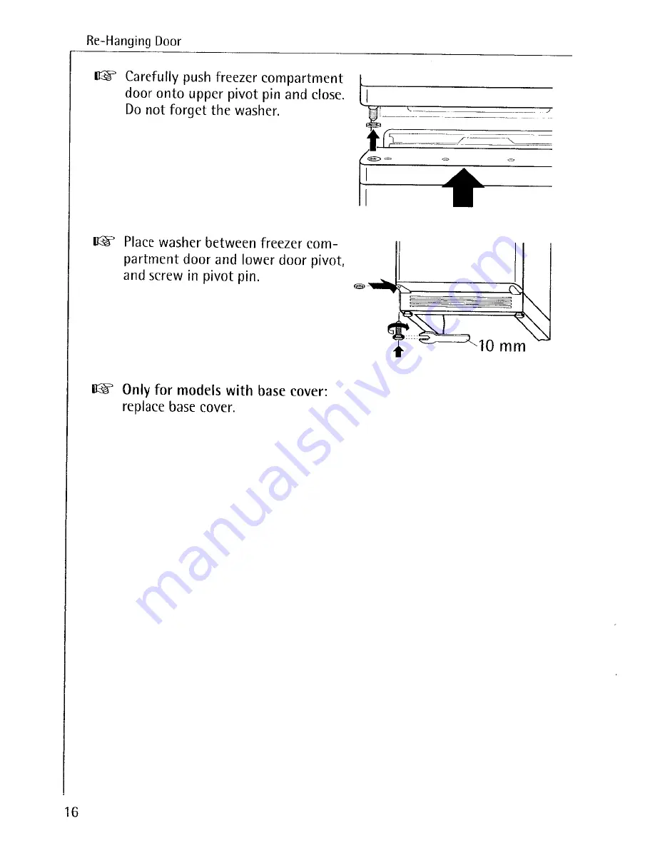 AEG OKO-Santo SUPER 3473KG Operating Instructions Manual Download Page 16