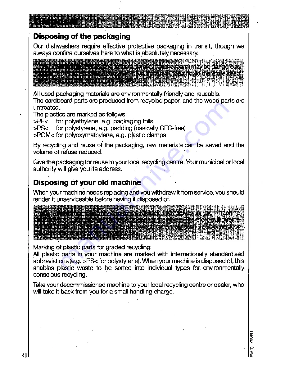 AEG OKO_Favorit 4159 Operating Instructions Manual Download Page 6