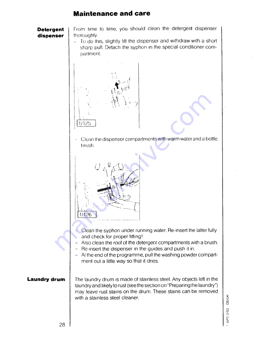 AEG OKO_LAVAMAT 6205 Operating Instructions Manual Download Page 28