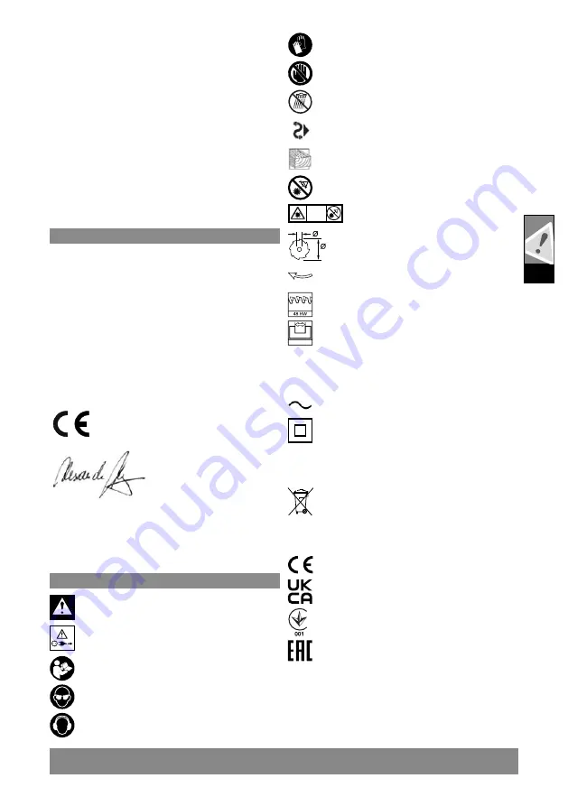 AEG PS 216 L Original Instructions Manual Download Page 149