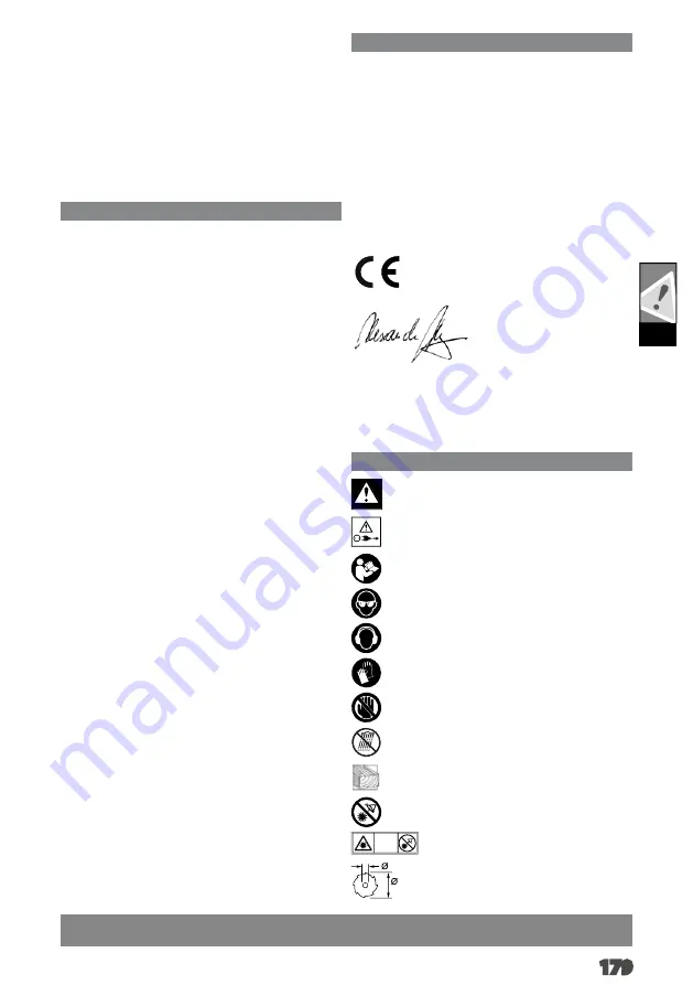 AEG PS216L3 Original Instructions Manual Download Page 183