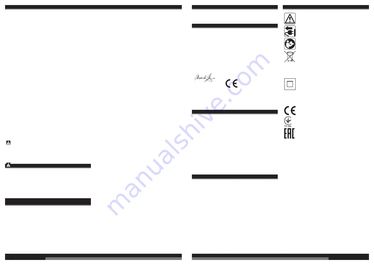 AEG S 250O E Original Instructions Manual Download Page 20