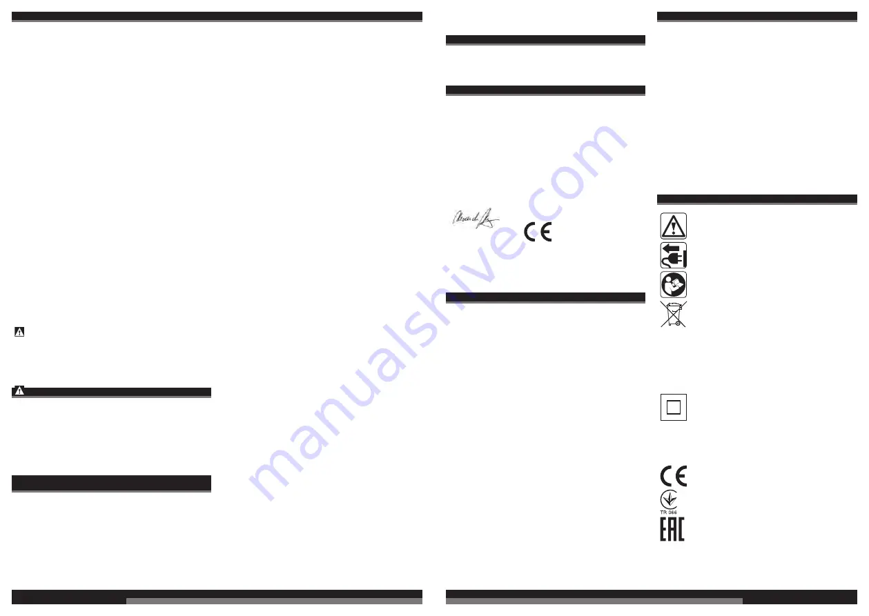 AEG S 250O E Original Instructions Manual Download Page 25