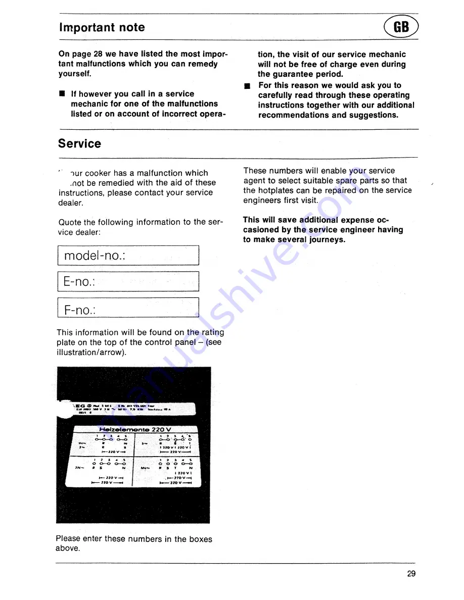 AEG S 64.9 Instructions For Use Manual Download Page 16