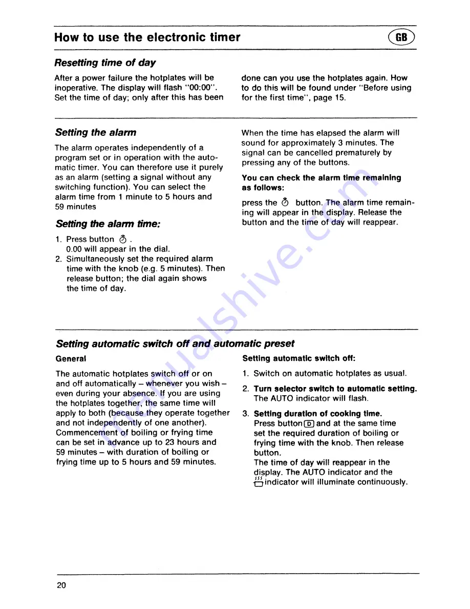 AEG S 64.92 Instructions For Use Manual Download Page 9