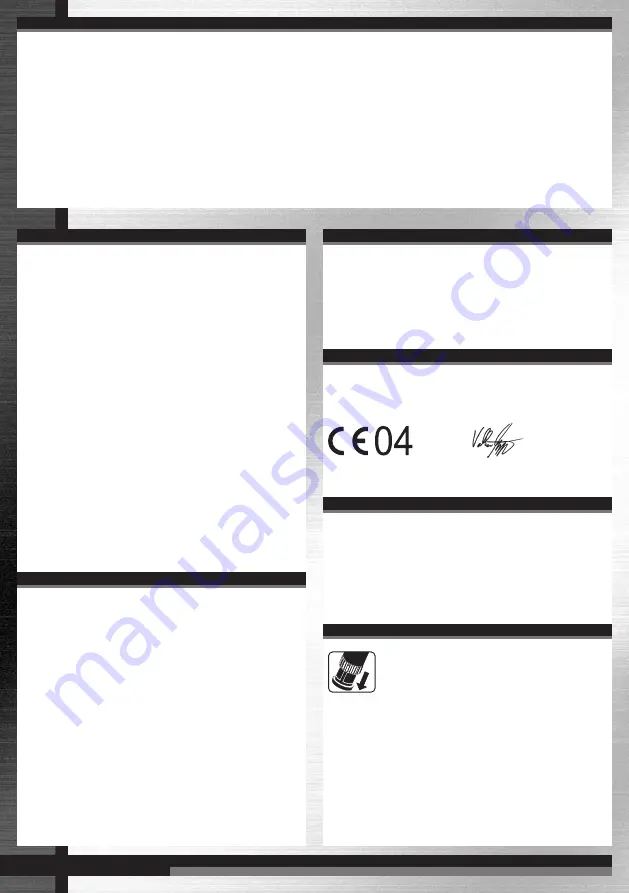 AEG SE 2.4 Instructions For Use Manual Download Page 3