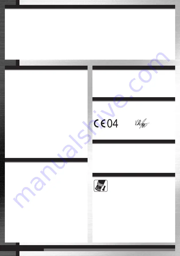 AEG SE 2.4 Instructions For Use Manual Download Page 11