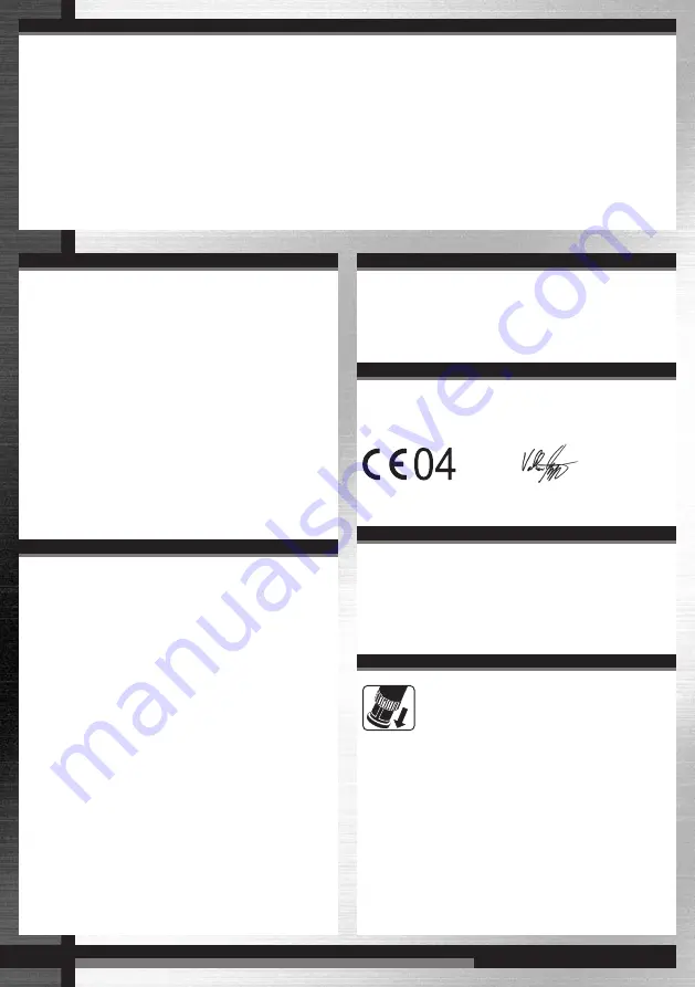 AEG SE 2.4 Instructions For Use Manual Download Page 12