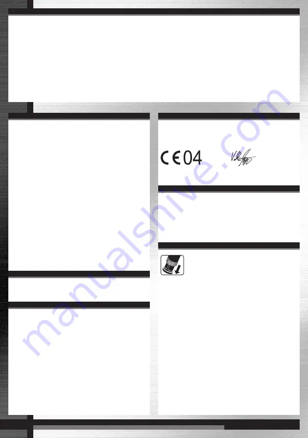 AEG SE 2.4 Instructions For Use Manual Download Page 16