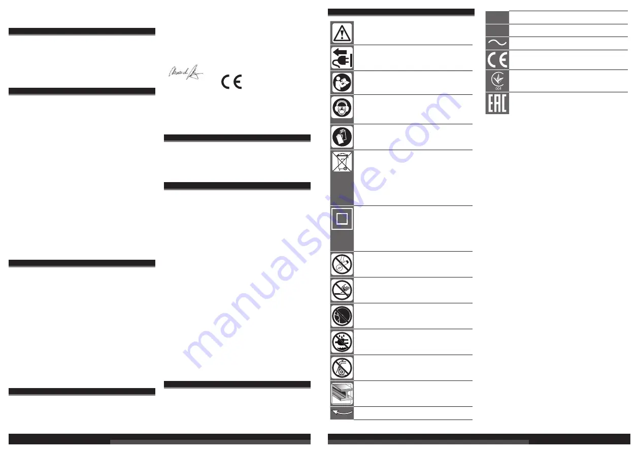 AEG SMT 355 Original Instructions Manual Download Page 27