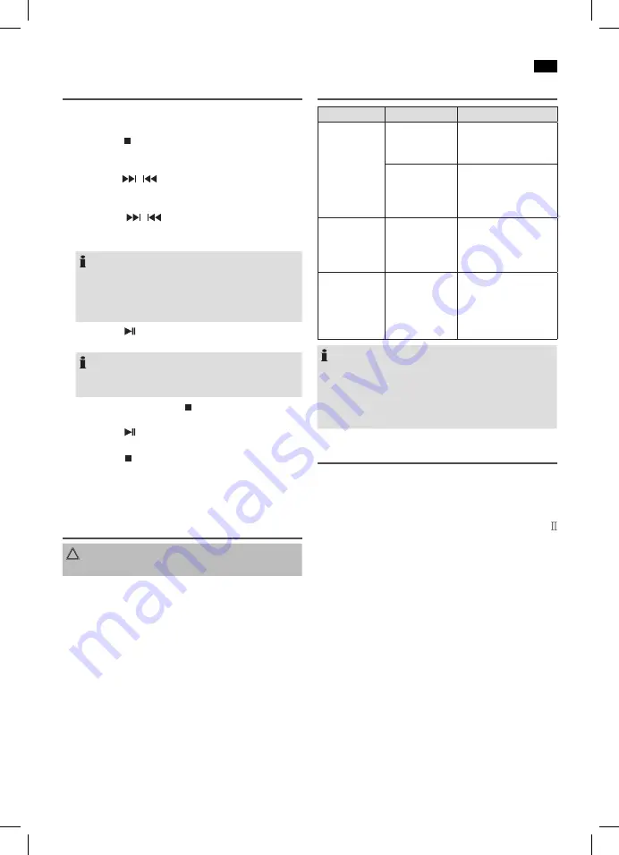 AEG SR 4379 CD Instruction Manual Download Page 13