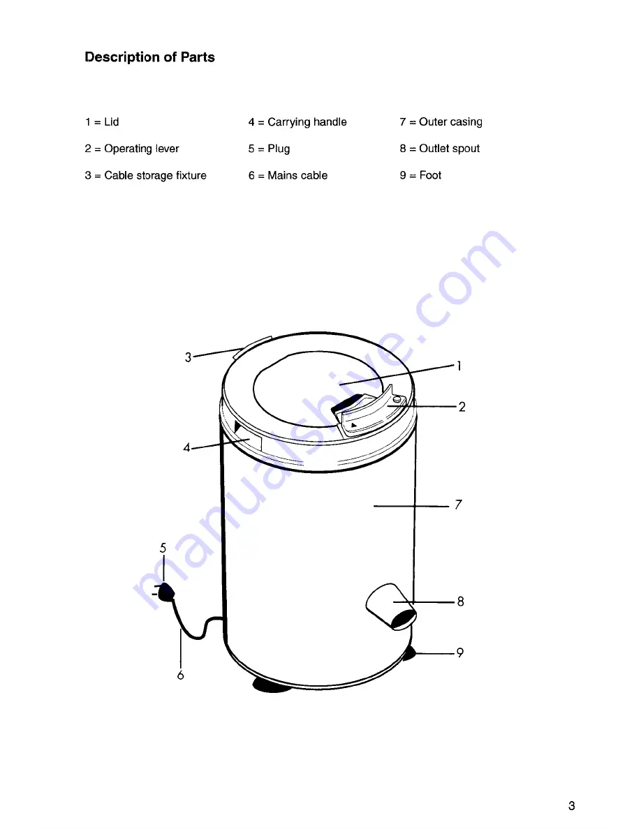 AEG SV 4528 Instructions For Use Manual Download Page 3