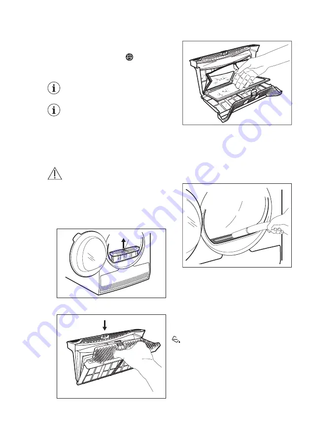 AEG T8DBG48WC User Manual Download Page 18