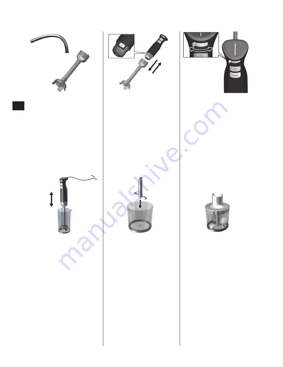 AEG ULTRAMIX/PRO STM6 series Instruction Book Download Page 18