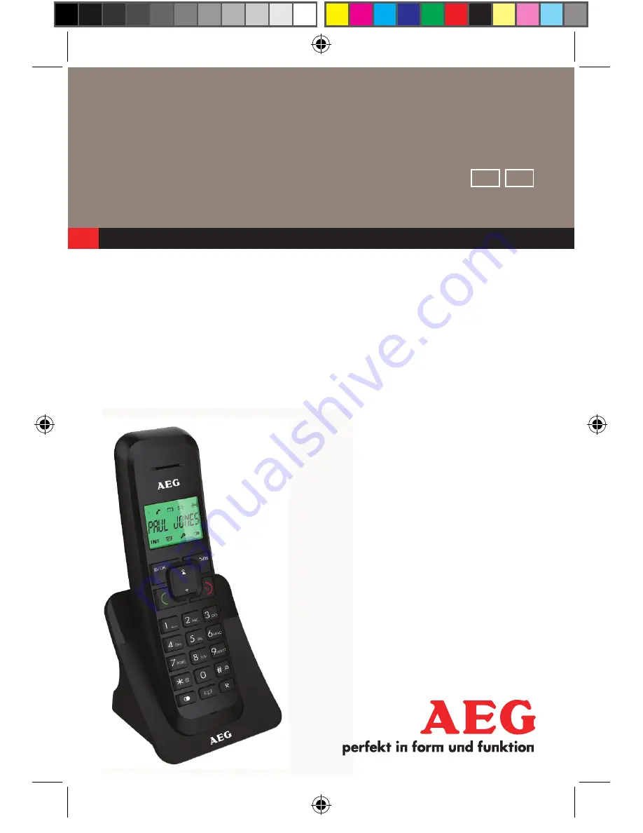 AEG voxtel d150 Quick Start Manual Download Page 1