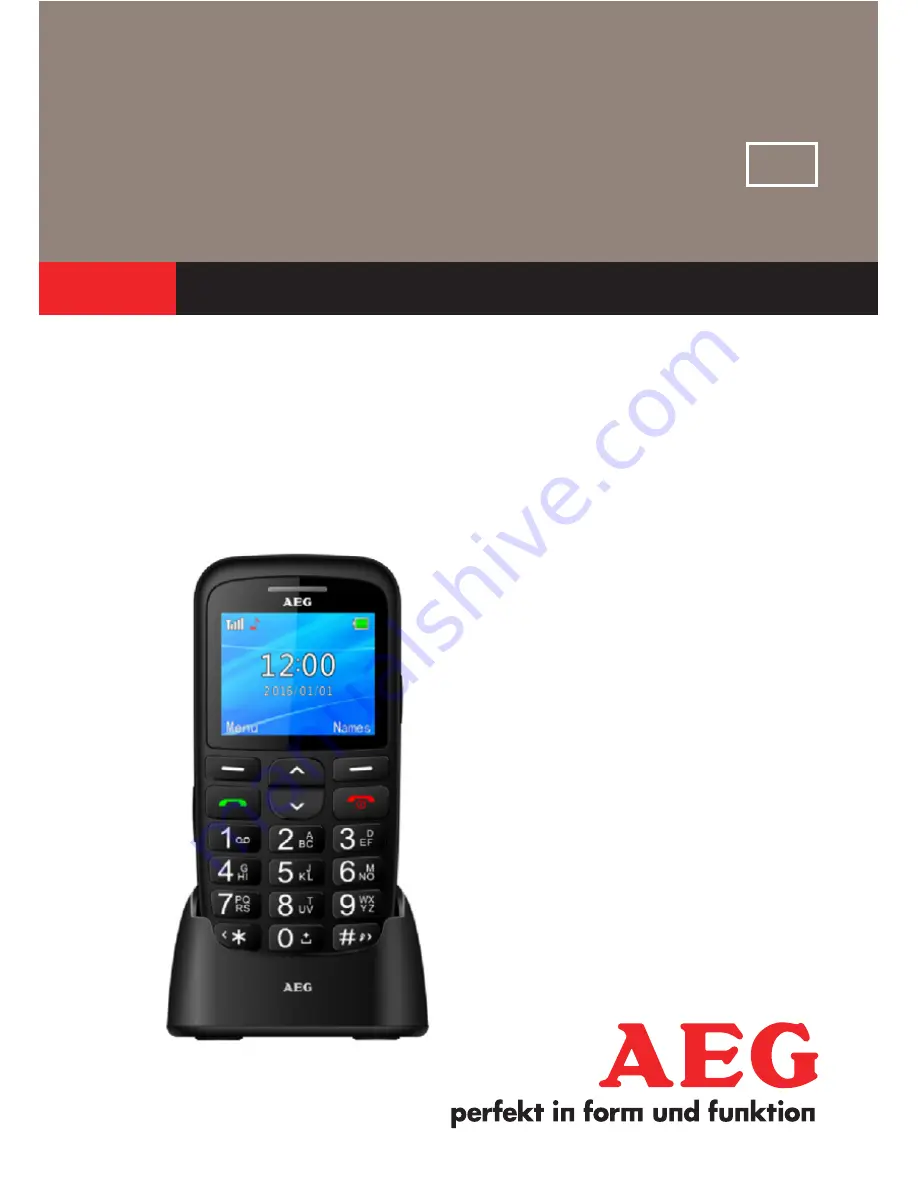 AEG Voxtel SM315 User Manual Download Page 1