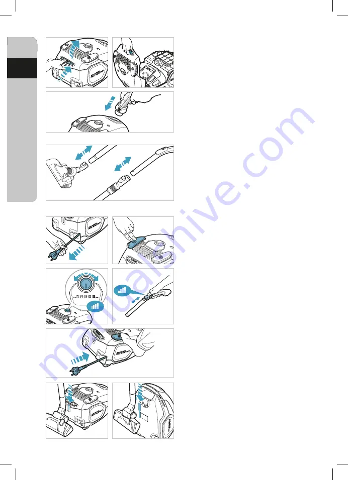 AEG VX7 X POWER Instruction Book Download Page 16