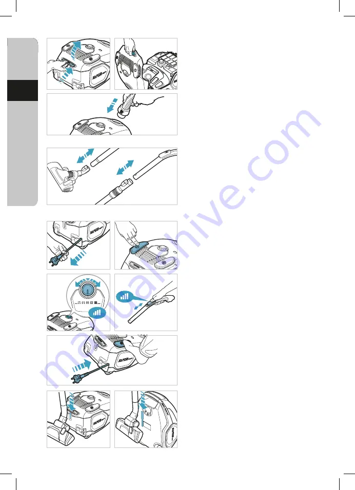 AEG VX7 X POWER Instruction Book Download Page 24