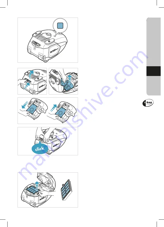 AEG VX7 X POWER Instruction Book Download Page 49