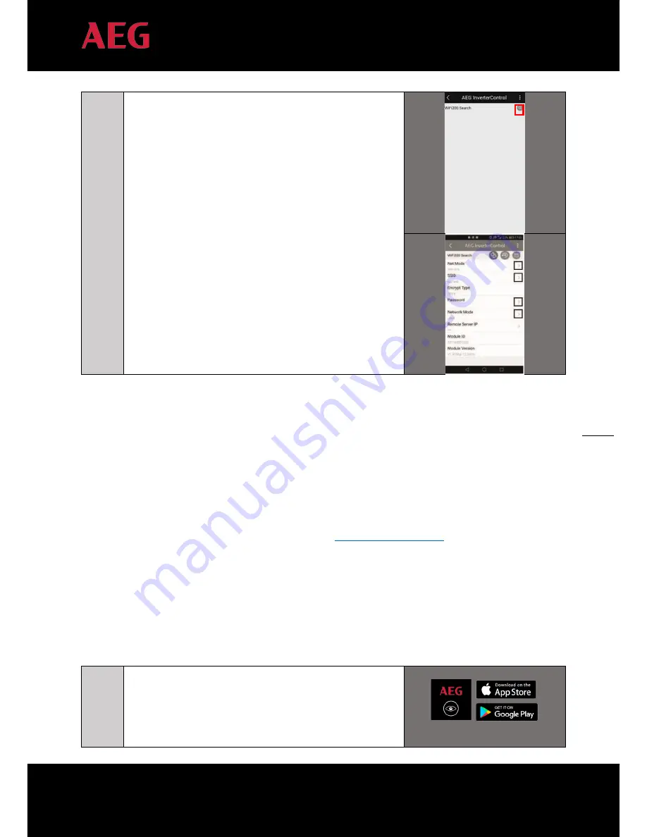 AEG WIFI200 Installation Manual Download Page 12